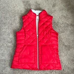 Fleece Lined Puffer Vest